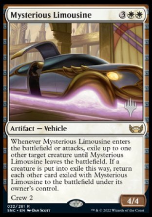 Mysterious Limousine (Promo Pack) [Streets of New Capenna Promos] | GnG Games