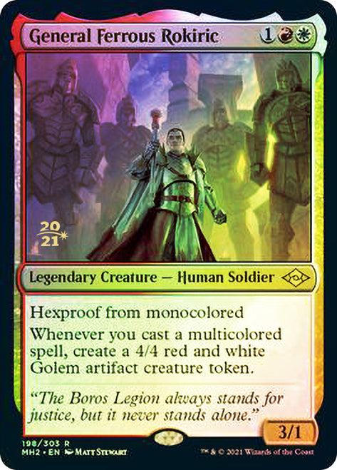 General Ferrous Rokiric [Modern Horizons 2 Prerelease Promos] | GnG Games