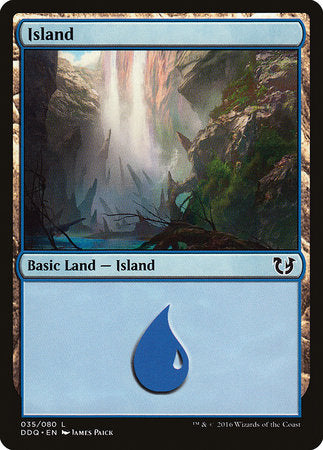 Island (35) [Duel Decks: Blessed vs. Cursed] | GnG Games