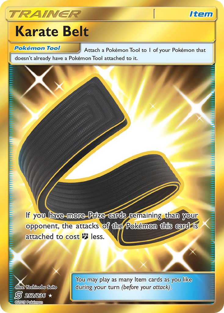 Karate Belt (252/236) [Sun & Moon: Unified Minds] | GnG Games