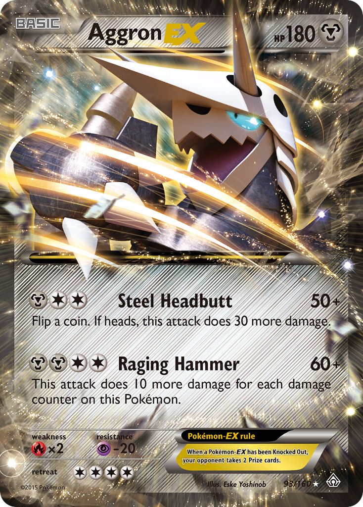 Aggron EX (93/160) [XY: Primal Clash] | GnG Games