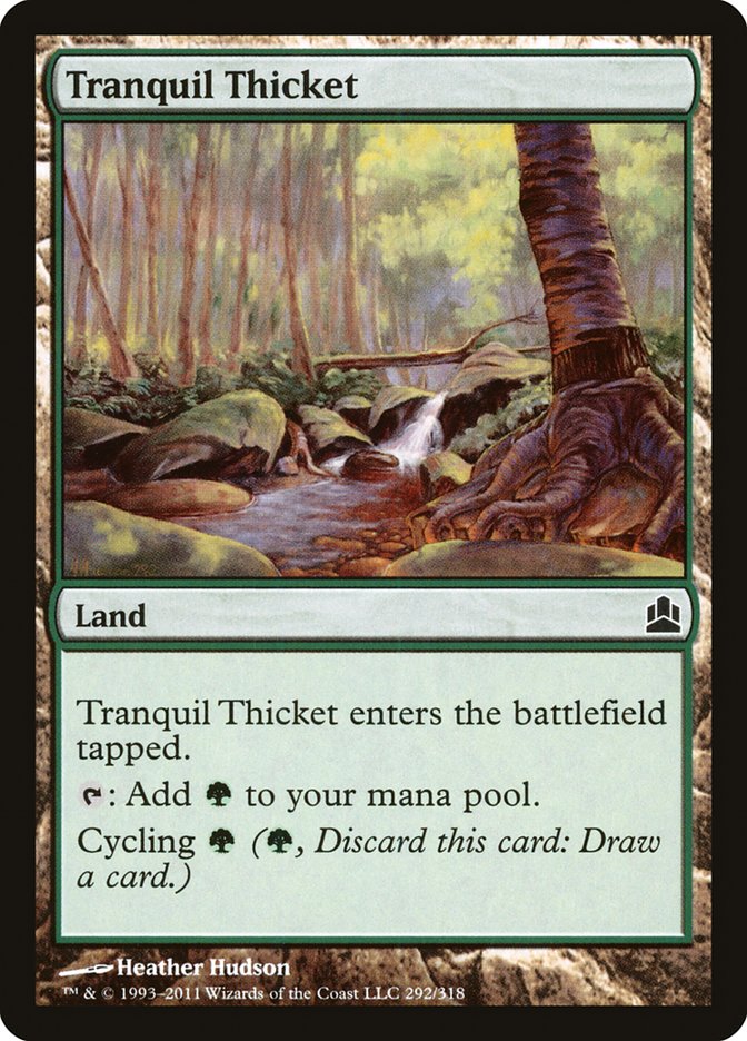 Tranquil Thicket [Commander 2011] | GnG Games