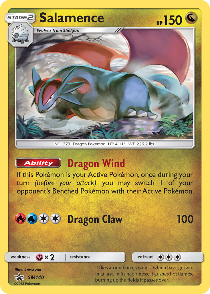 Salamence (SM140) [Sun & Moon: Black Star Promos] | GnG Games