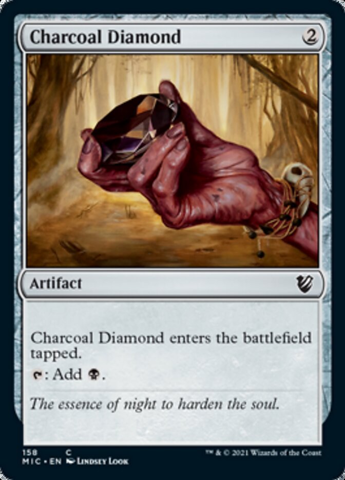 Charcoal Diamond [Innistrad: Midnight Hunt Commander] | GnG Games