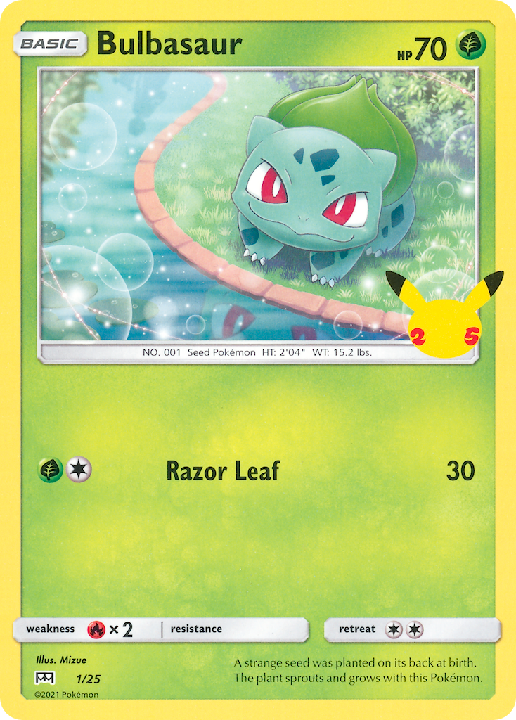 Bulbasaur (1/25) [McDonald's 25th Anniversary] | GnG Games