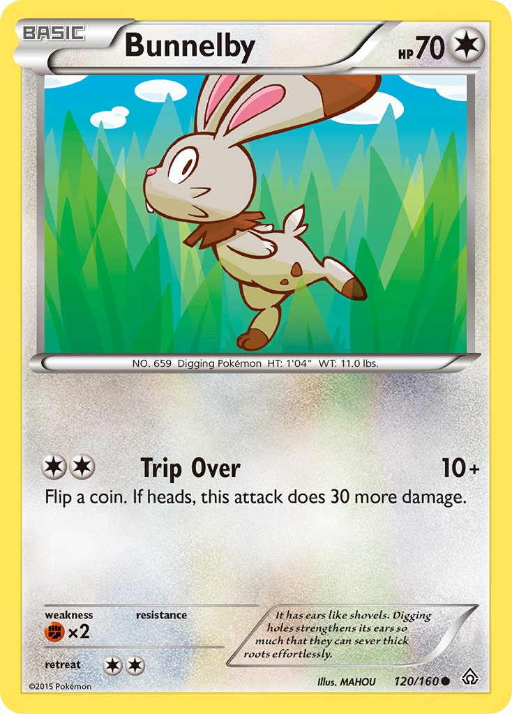 Bunnelby (120/160) [XY: Primal Clash] | GnG Games