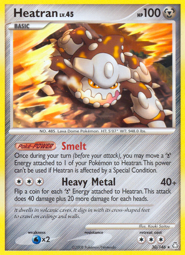 Heatran (30/146) [Diamond & Pearl: Legends Awakened] | GnG Games