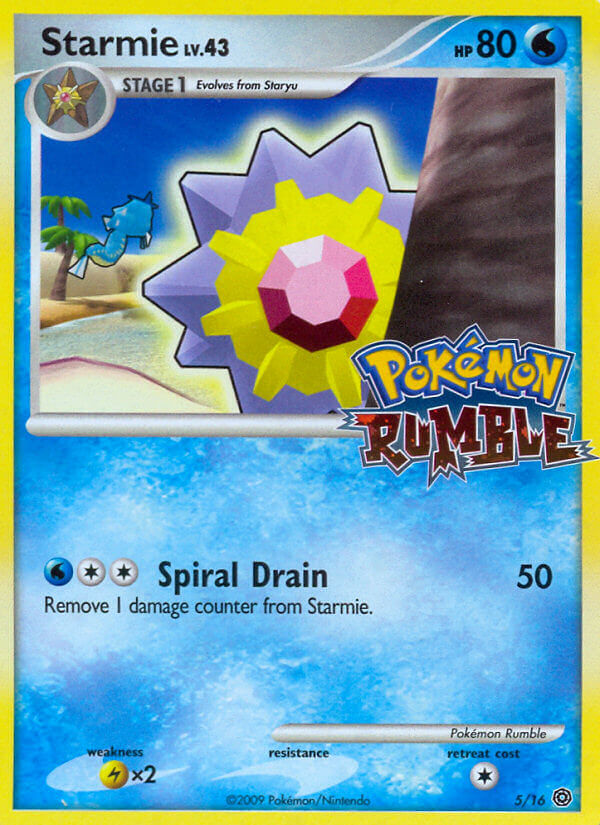 Starmie (5/16) [Pokémon Rumble] | GnG Games