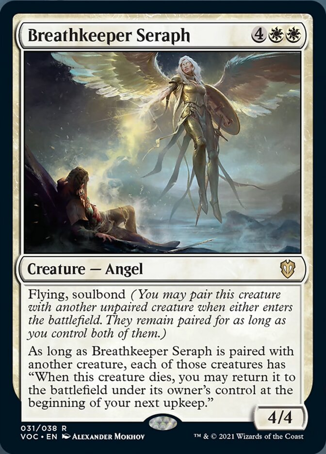 Breathkeeper Seraph [Innistrad: Crimson Vow Commander] | GnG Games