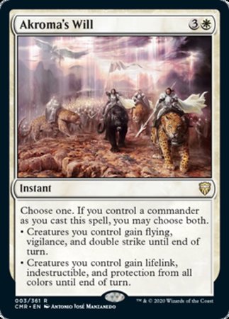 Akroma's Will [Commander Legends] | GnG Games