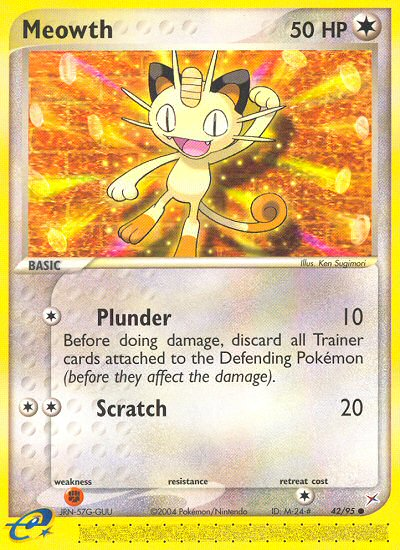 Meowth (42/95) [EX: Team Magma vs Team Aqua] | GnG Games
