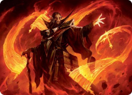 Plargg, Dean of Chaos Art Card [Strixhaven: School of Mages Art Series] | GnG Games