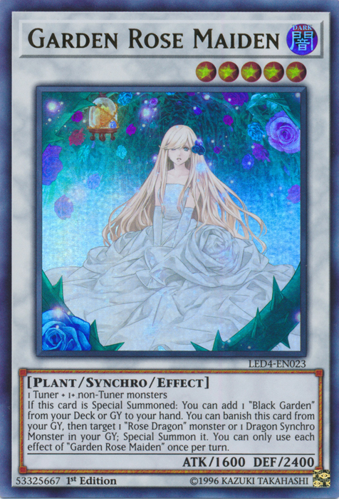 Garden Rose Maiden [LED4-EN023] Ultra Rare | GnG Games