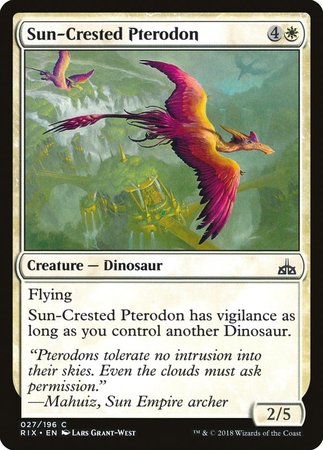 Sun-Crested Pterodon [Rivals of Ixalan] | GnG Games