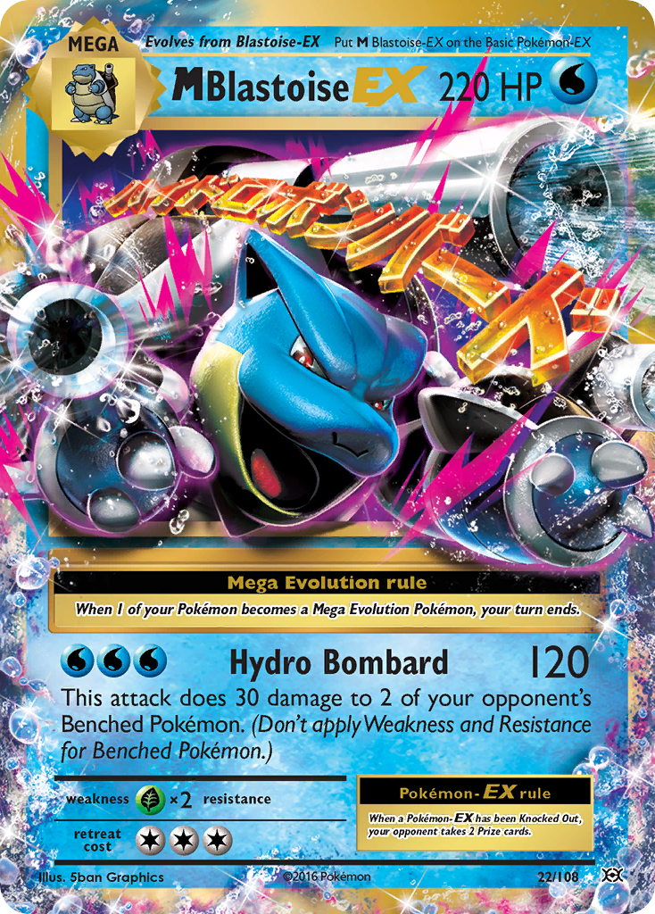 M Blastoise EX (22/108) [XY: Evolutions] | GnG Games