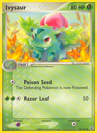 Ivysaur (35/112) [EX: FireRed & LeafGreen] | GnG Games