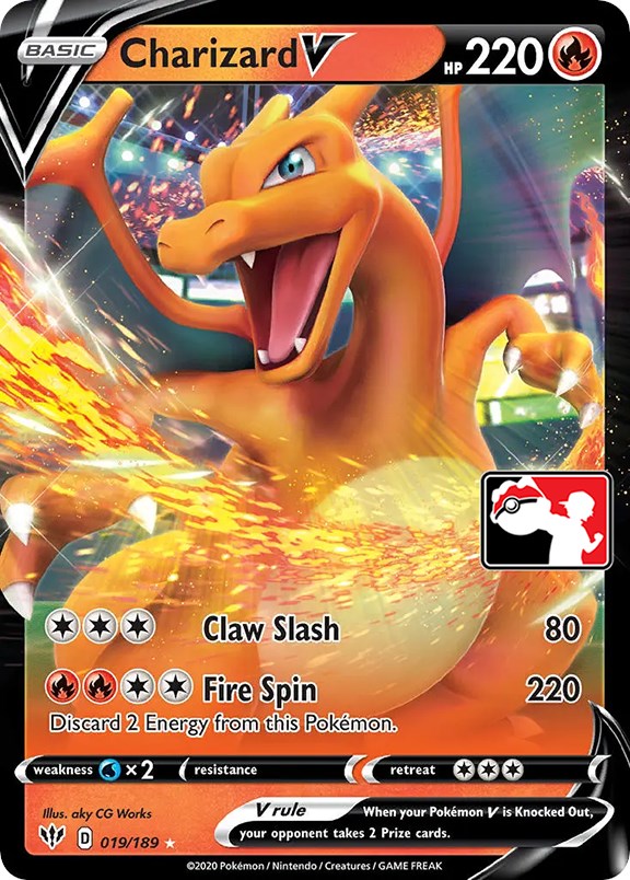 Charizard V (019/189) [Prize Pack Series One] | GnG Games