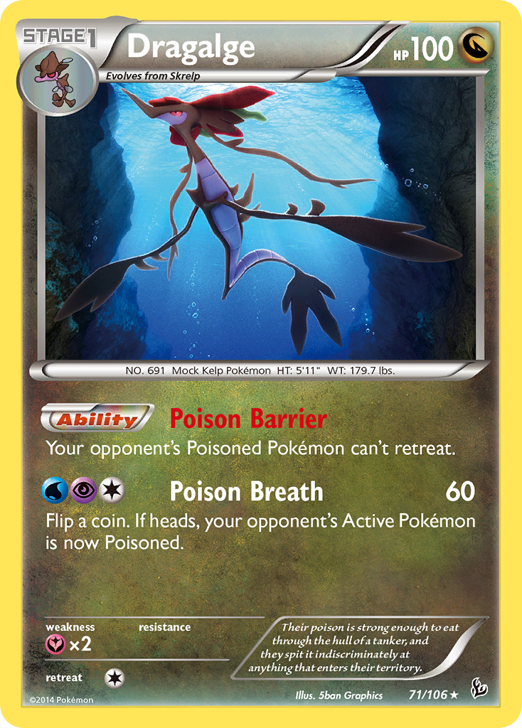 Dragalge (71/106) [XY: Flashfire] | GnG Games