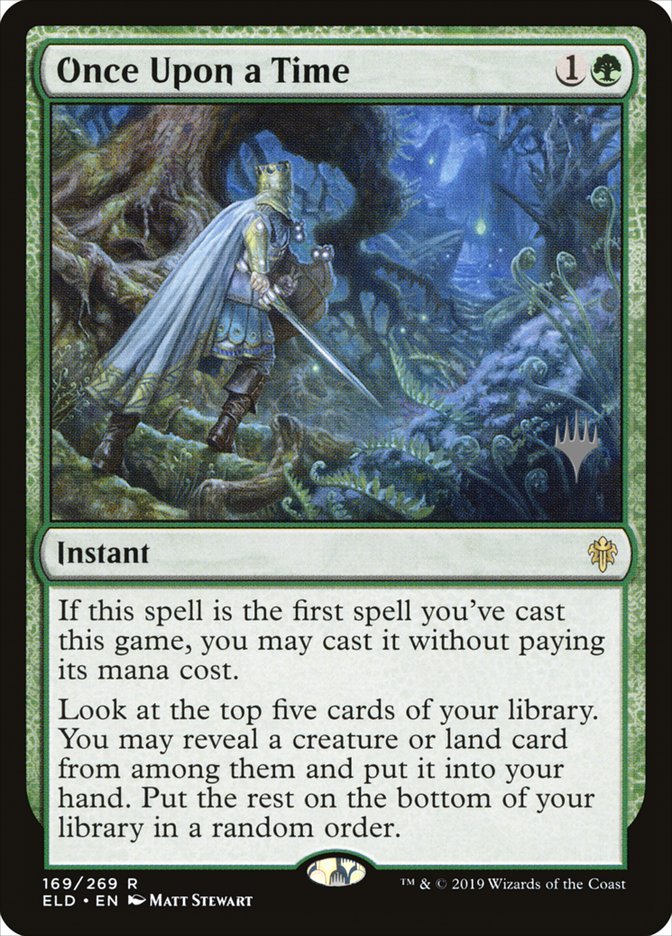 Once Upon a Time (Promo Pack) [Throne of Eldraine Promos] | GnG Games