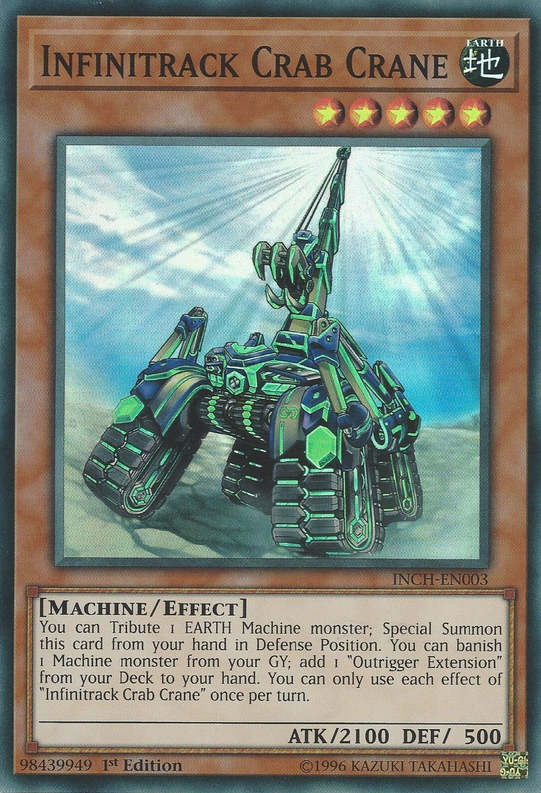 Infinitrack Crab Crane [INCH-EN003] Super Rare | GnG Games