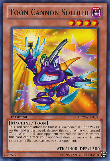 Toon Cannon Soldier [LCYW-EN109] Rare | GnG Games