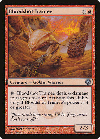 Bloodshot Trainee [Scars of Mirrodin] | GnG Games