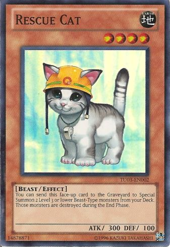 Rescue Cat [TU03-EN002] Super Rare | GnG Games