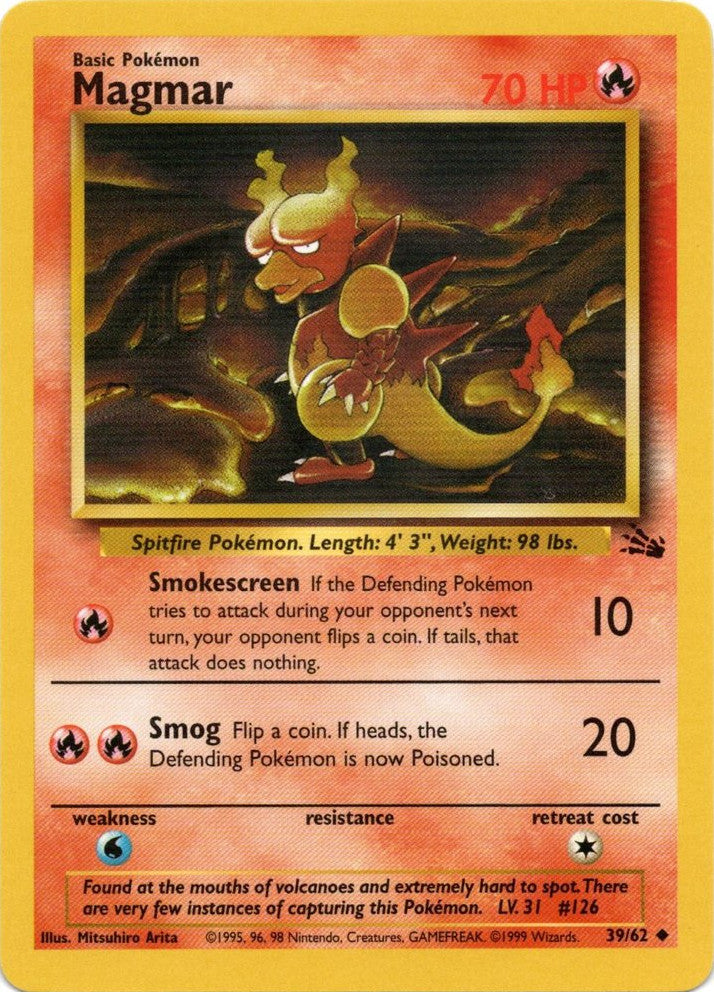 Magmar (39/62) [Fossil Unlimited] | GnG Games