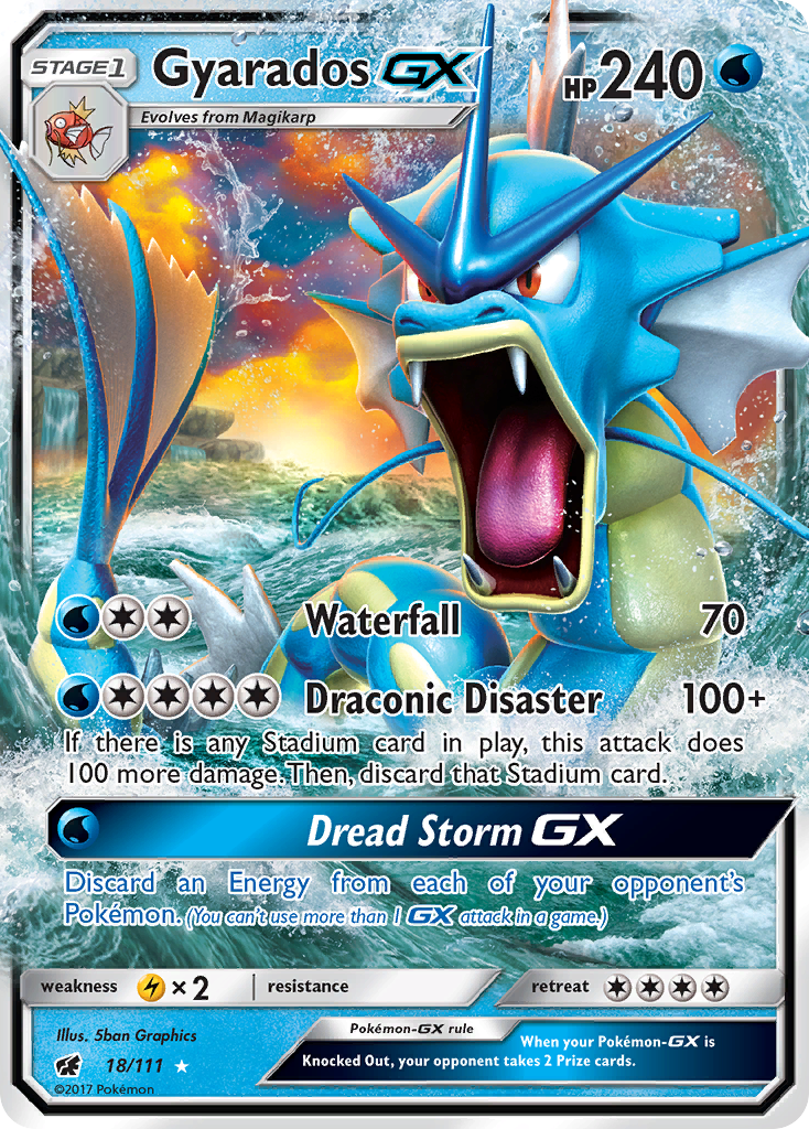 Gyarados GX (18/111) [Sun & Moon: Crimson Invasion] | GnG Games