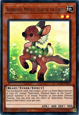 Valerifawn, Mystical Beast of the Forest [AC18-EN019] Ultra Rare | GnG Games