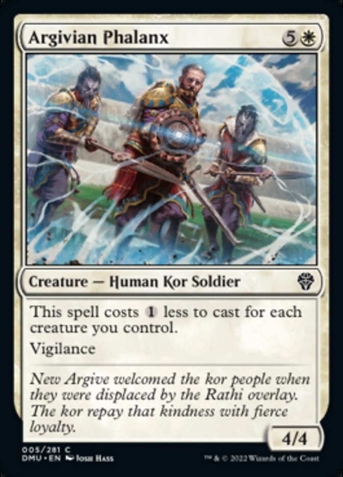 Argivian Phalanx [Dominaria United] | GnG Games