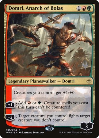 Domri, Anarch of Bolas [War of the Spark Promos] | GnG Games