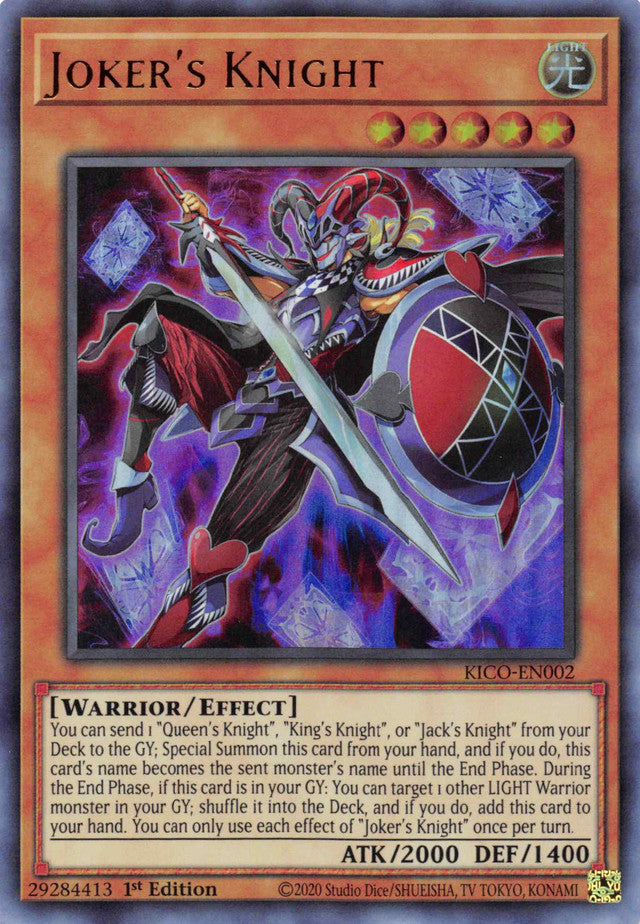 Joker's Knight (Ultra Rare) [KICO-EN002] Ultra Rare | GnG Games