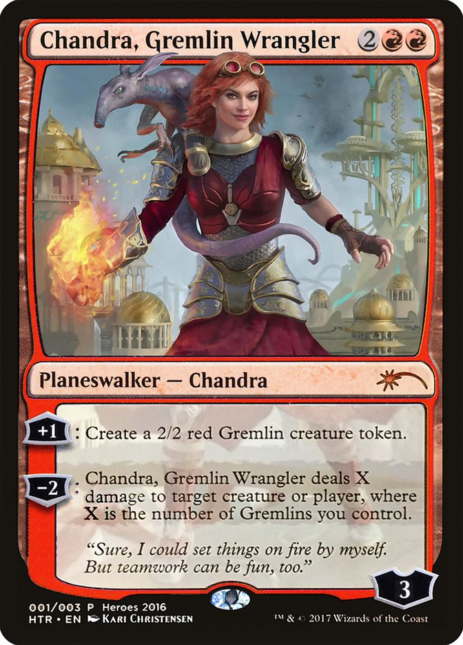 Chandra, Gremlin Wrangler [Unique and Miscellaneous Promos] | GnG Games