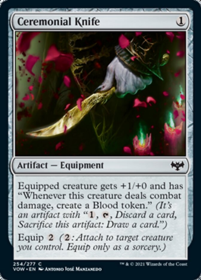 Ceremonial Knife [Innistrad: Crimson Vow] | GnG Games