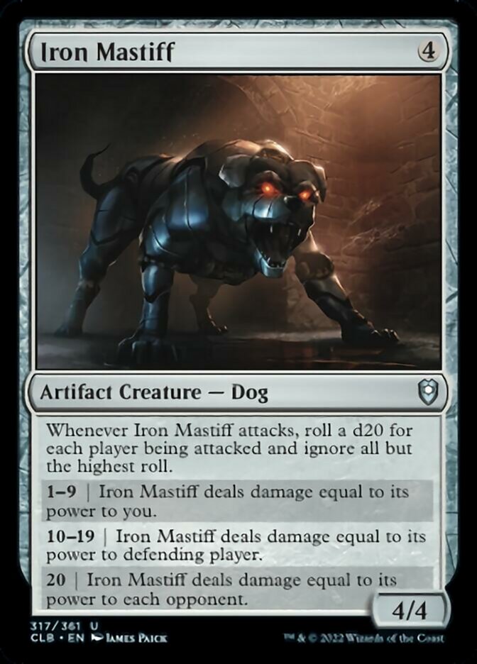 Iron Mastiff [Commander Legends: Battle for Baldur's Gate] | GnG Games