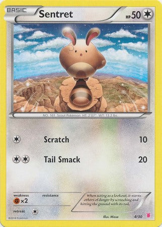 Sentret (4/30) [XY: Trainer Kit 1 - Wigglytuff] | GnG Games