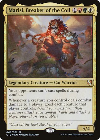 Marisi, Breaker of the Coil [Commander 2019] | GnG Games