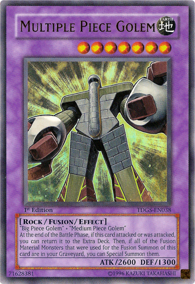 Multiple Piece Golem [TDGS-EN038] Ultra Rare | GnG Games