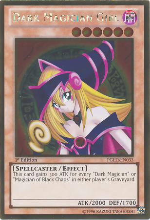 Dark Magician Girl [PGLD-EN033] Gold Rare | GnG Games