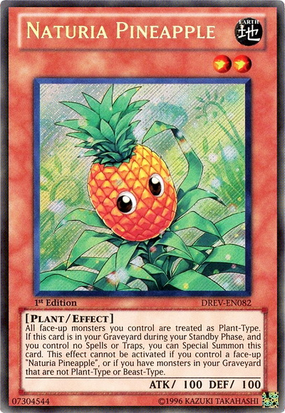 Naturia Pineapple [DREV-EN082] Secret Rare | GnG Games