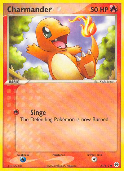 Charmander (57/112) [EX: FireRed & LeafGreen] | GnG Games