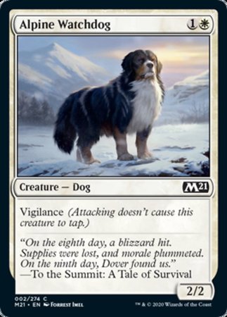 Alpine Watchdog [Core Set 2021] | GnG Games