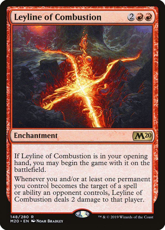 Leyline of Combustion [Core Set 2020] | GnG Games