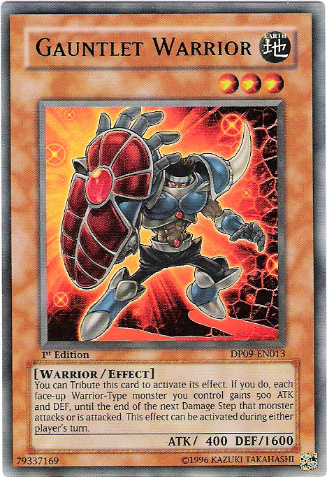 Gauntlet Warrior [DP09-EN013] Ultra Rare | GnG Games