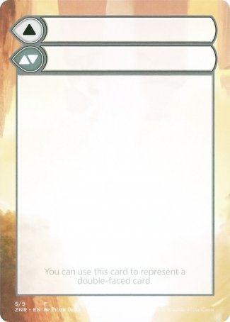 Helper Card (5/9) [Zendikar Rising Tokens] | GnG Games