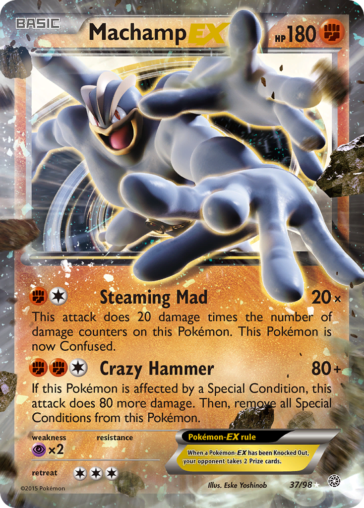 Machamp EX (37/98) [XY: Ancient Origins] | GnG Games