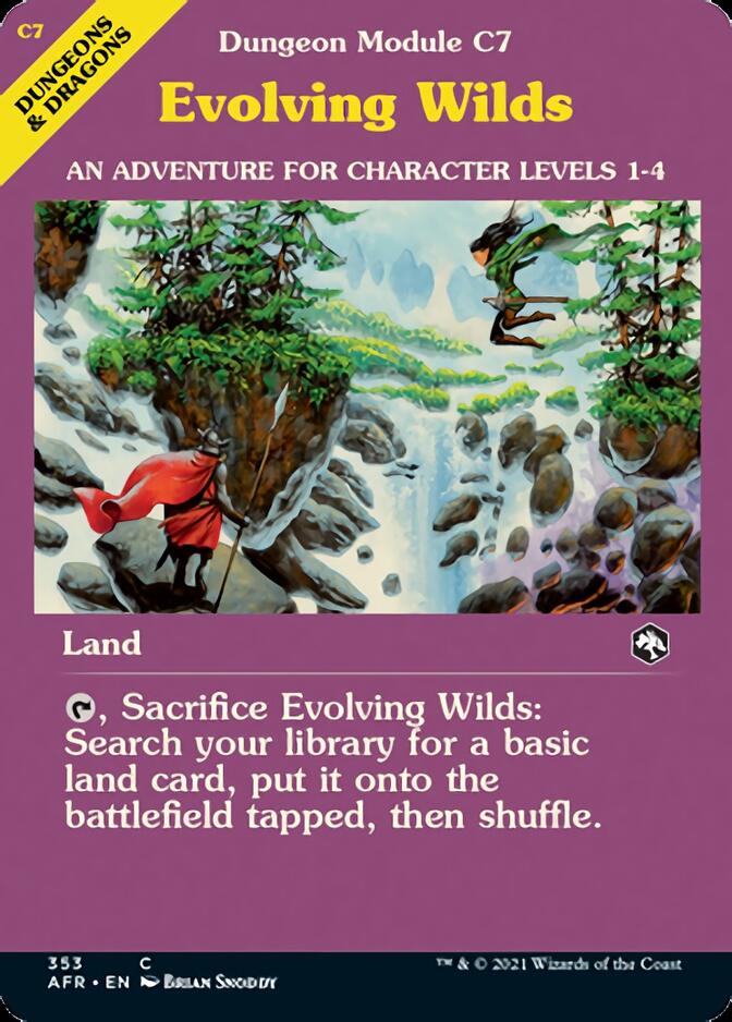 Evolving Wilds (Dungeon Module) [Dungeons & Dragons: Adventures in the Forgotten Realms] | GnG Games