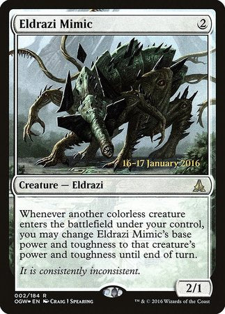 Eldrazi Mimic [Oath of the Gatewatch Promos] | GnG Games