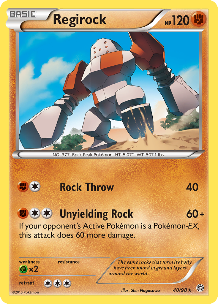 Regirock (40/98) [XY: Ancient Origins] | GnG Games